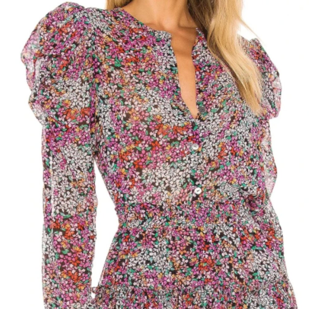 Misa Garance floral top